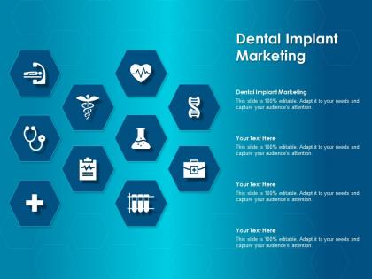 Dental implant marketing ppt powerpoint presentation file graphics download