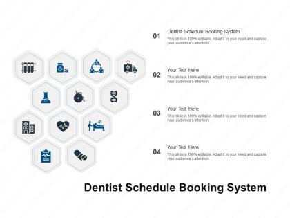 Dentist schedule booking system ppt powerpoint presentation styles graphic images