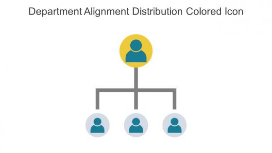 Department Alignment Distribution Colored Icon In Powerpoint Pptx Png And Editable Eps Format
