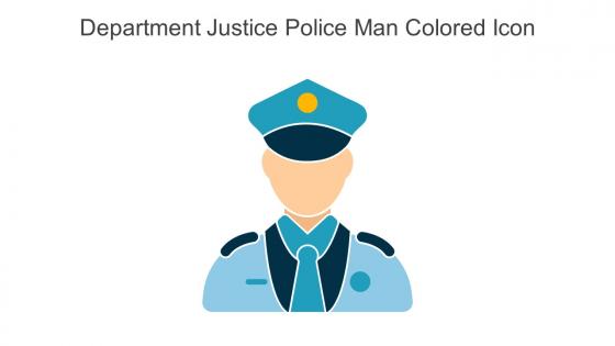 Department Justice Police Man Colored Icon In Powerpoint Pptx Png And Editable Eps Format