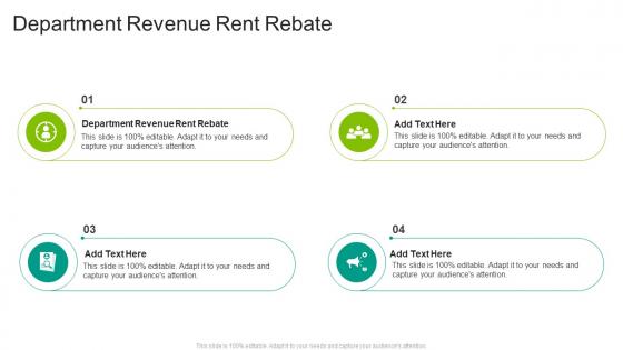 Department Revenue Rent Rebate In Powerpoint And Google Slides Cpb