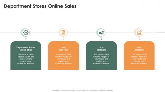 Department Stores Online Sales In Powerpoint And Google Slides Cpb