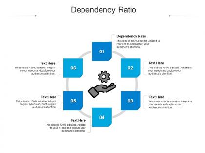Dependency ratio ppt powerpoint presentation outline skills cpb