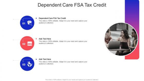 Dependent Care FSA Tax Credit In Powerpoint And Google Slides Cpb