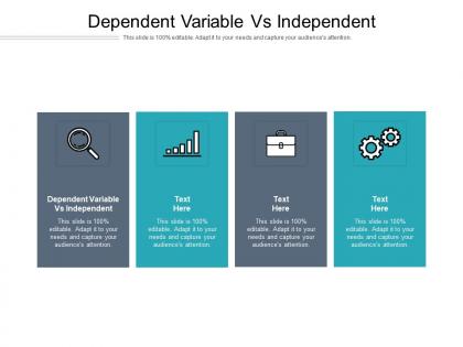 Dependent variable vs independent ppt powerpoint presentation model rules cpb