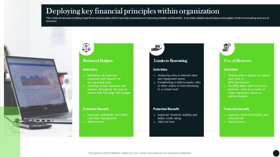 Deploying Key Financial Principles Within Organization Long Term Investment Strategy Guide MKT SS V