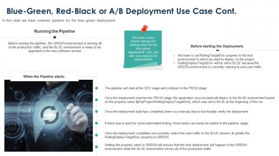 Deployment strategy blue green red black or a b deployment use case cont