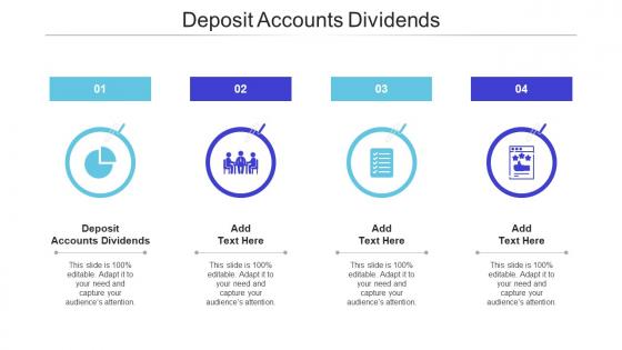 Deposit Accounts Dividends Ppt Powerpoint Presentation Professional Styles Cpb