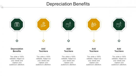 Depreciation Benefits Ppt Powerpoint Presentation Slides Sample Cpb