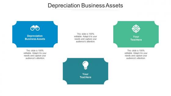 Depreciation business assets ppt powerpoint presentation infographic template show cpb