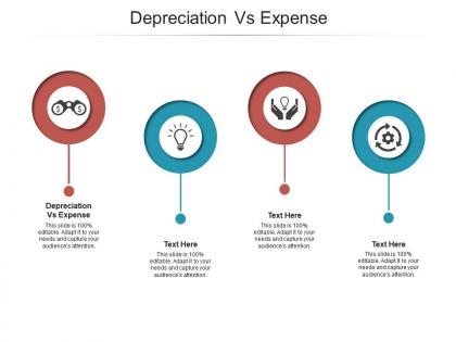 Depreciation vs expense ppt powerpoint presentation professional infographic template cpb