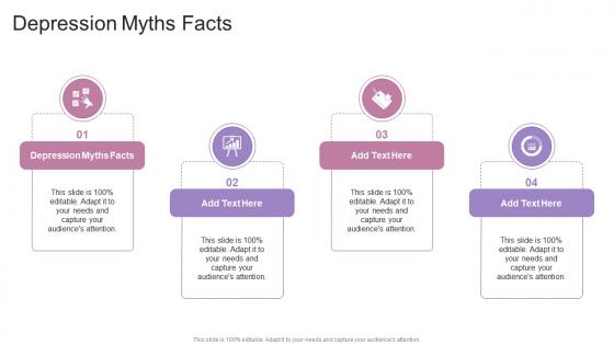 Depression Myths Facts In Powerpoint And Google Slides Cpb