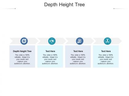 Depth height tree ppt powerpoint presentation slides portrait cpb