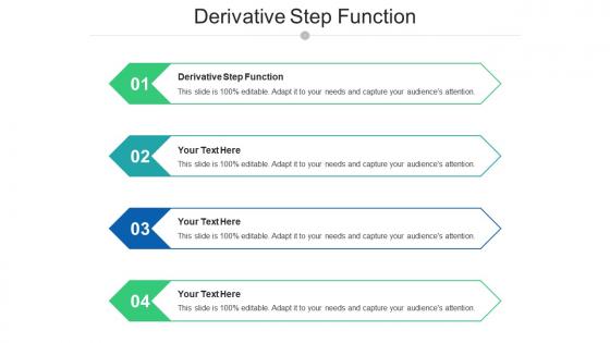 Derivative step function ppt powerpoint presentation outline inspiration cpb