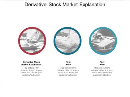 Derivative stock market explanation ppt powerpoint presentation gallery aids cpb
