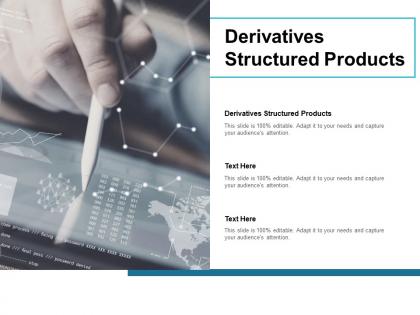 Derivatives structured products ppt powerpoint presentation portfolio smartart cpb