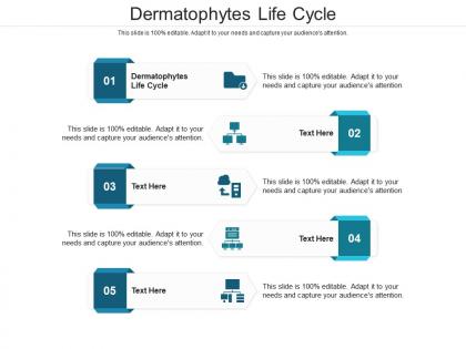 Dermatophytes life cycle ppt powerpoint presentation icon outfit cpb