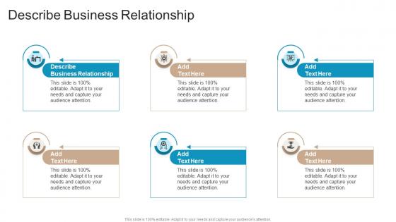 Describe Business Relationship In Powerpoint And Google Slides Cpb