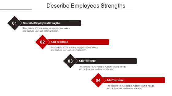 Describe Employees Strengths Ppt Powerpoint Presentation Slides Clipart Cpb