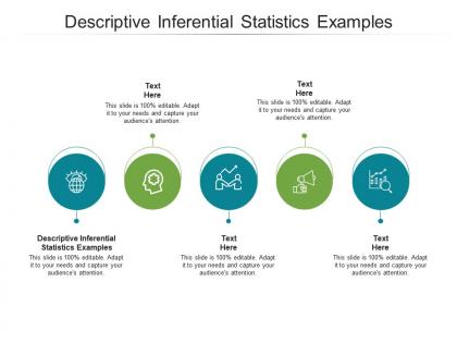 Descriptive inferential statistics examples ppt powerpoint presentation pictures example cpb