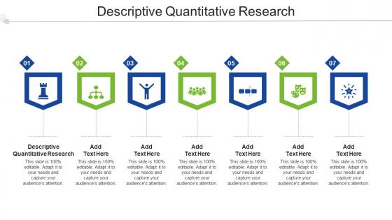 Descriptive Quantitative Research Ppt Powerpoint Presentation Visual Aids Cpb