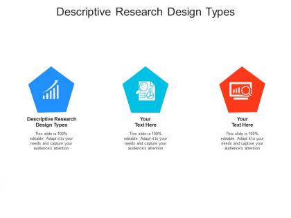 Descriptive research design types ppt powerpoint presentation slides portfolio cpb