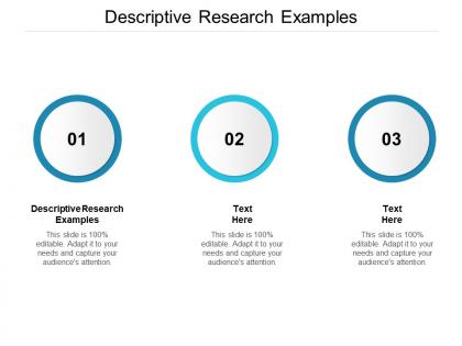 Descriptive research examples ppt powerpoint presentation gallery background cpb