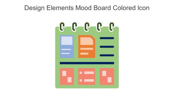 Design Elements Mood Board Colored Icon In Powerpoint Pptx Png And Editable Eps Format