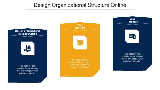 Design Organizational Structure Online Ppt Powerpoint Presentation Pictures Influencers Cpb
