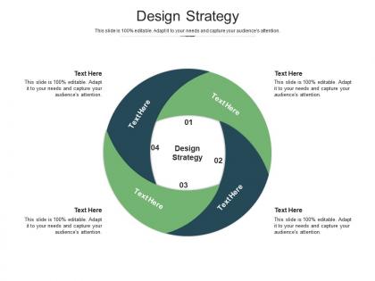 Design strategy ppt powerpoint presentation slides brochure cpb