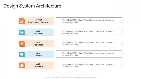 Design System Architecture In Powerpoint And Google Slides Cpb