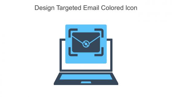 Design Targeted Email Colored Icon In Powerpoint Pptx Png And Editable Eps Format