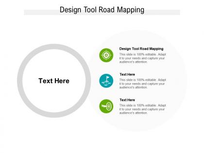 Design tool road mapping ppt powerpoint presentation summary example topics cpb