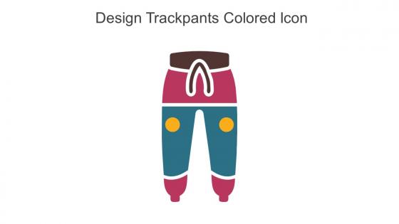 Design Trackpants Colored Icon In Powerpoint Pptx Png And Editable Eps Format