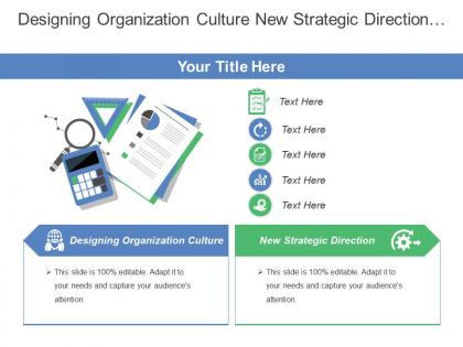 Designing organization culture new strategic direction governance ethics