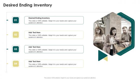 Desired Ending Inventory In Powerpoint And Google Slides Cpb