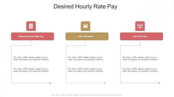 Desired Hourly Rate Pay In Powerpoint And Google Slides Cpb