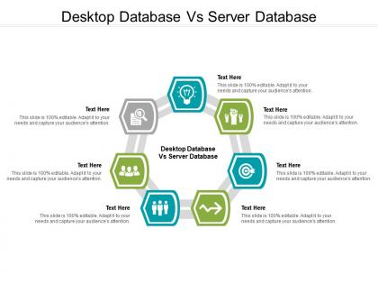 Desktop database vs server database cpb ppt powerpoint presentation microsoft cpb