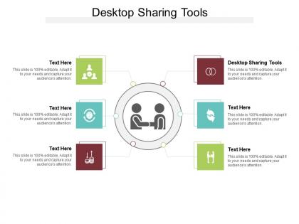 Desktop sharing tools ppt powerpoint presentation model graphics cpb