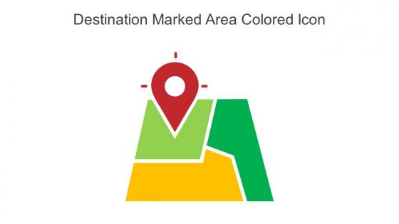 Destination Marked Area Colored Icon In Powerpoint Pptx Png And Editable Eps Format