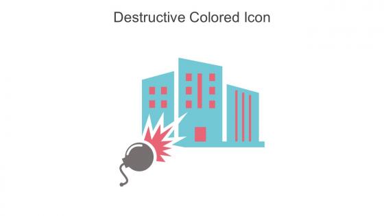Destructive Colored Icon In Powerpoint Pptx Png And Editable Eps Format
