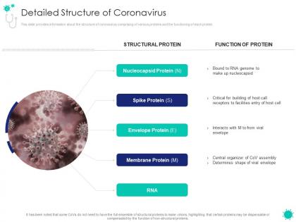 Detailed structure of coronavirus covid 19 introduction response plan economic effect landscapes