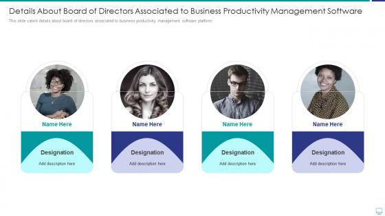 Details about board of directors associated to efficiency management tools investor funding