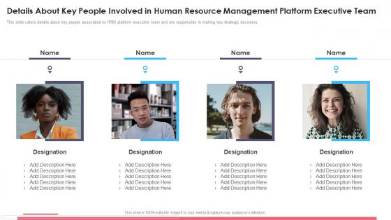 Details About Key People Involved In Resource Human Capital Management Portal Investor Funding Elevator