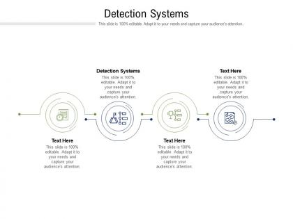 Detection systems ppt powerpoint presentation icon graphics cpb