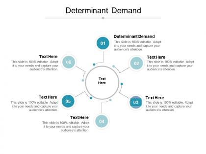 Determinant demand ppt powerpoint presentation professional shapes cpb