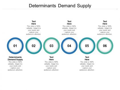 Determinants demand supply ppt powerpoint presentation ideas example topics cpb