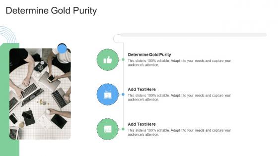 Determine Gold Purity In Powerpoint And Google Slides Cpb