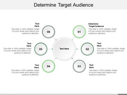 Determine target audience ppt powerpoint presentation styles demonstration cpb