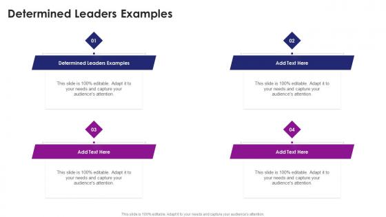 Determined Leaders Examples In Powerpoint And Google Slides Cpb